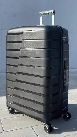 Чемодан Bizon H003 черный L большой без расширения