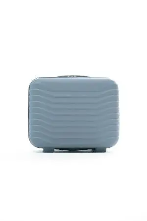 Бьюти-кейс из полипропилена серый