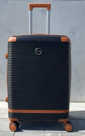 Чемодан MyBag Combo черный S ручная кладь с расширением Чемодан MyBag Combo черный S ручная кладь с расширением