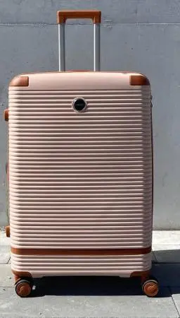 Чемодан MyBag Combo персиковый S ручная кладь с расширением