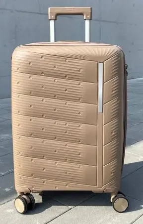 Чемодан Freedom NW бежевый S маленький с расширением