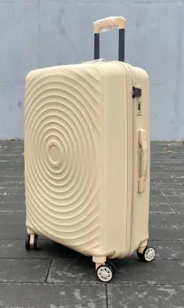 Чемодан Bizon H10 сливочный М средний без расширения Чемодан Bizon H10 сливочный М средний без расширения