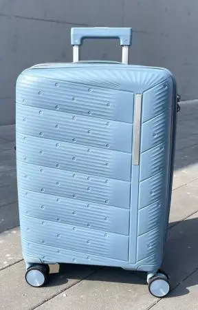 Чемодан Freedom NW голубой S маленький с расширением