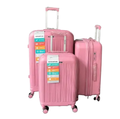 Чемодан Mironpan Travel розовый М средний Чемодан Mironpan Travel розовый М средний