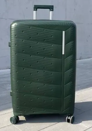 Чемодан Freedom NW зеленый S маленький с расширением
