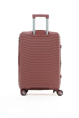 Чемодан MyBag  розовый М средний без расширения Чемодан MyBag  розовый М средний без расширения