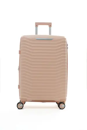 Чемодан MyBag персиковый М средний с расширением Чемодан MyBag персиковый М средний с расширением