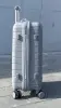 Чемодан Bizon H003 серый М средний без расширения Чемодан Bizon H003 серый М средний без расширения