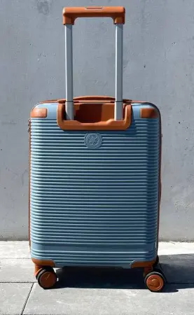 Чемодан MyBag Combo голубой М средний с расширением Чемодан MyBag Combo голубой М средний с расширением
