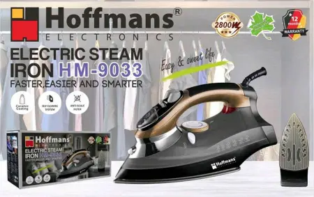 Утюг электрический Hoffmans HM-9033 фиолетовый