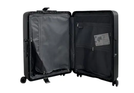 Чемодан Mironpan Style черный L большой