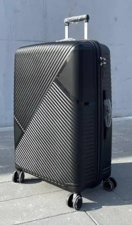 Чемодан Bizon H005 черный L большой без расширения