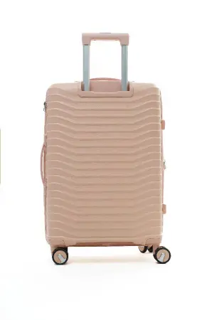 Чемодан MyBag персиковый М средний без расширения Чемодан MyBag персиковый М средний без расширения