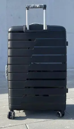 Чемодан Bizon H003 черный L большой без расширения