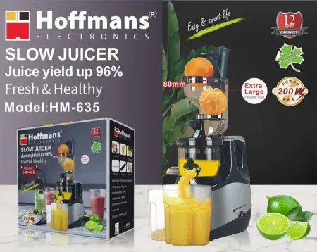 Шнековая соковыжималка Hoffmans HM-635