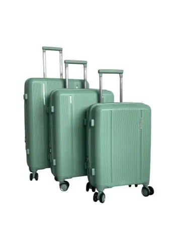 Чемодан Mironpan Classic cалатовый М средний Чемодан Mironpan Classic cалатовый М средний