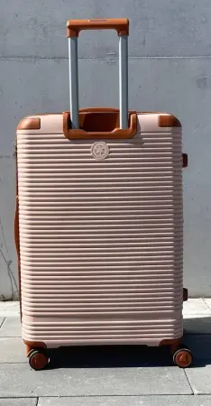 Чемодан MyBag Combo персиковый S ручная кладь с расширением