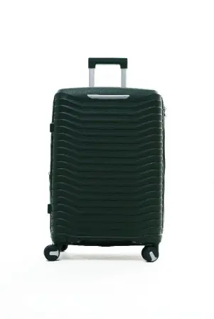 Чемодан MyBag темно-зеленый S ручная кладь с расширением