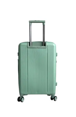 Чемодан Mironpan Classic cалатовый М средний Чемодан Mironpan Classic cалатовый М средний