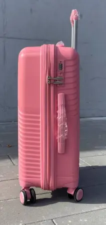 Чемодан Bizon H005 розовый S ручная кладь без расширения Чемодан Bizon H005 розовый S ручная кладь без расширения