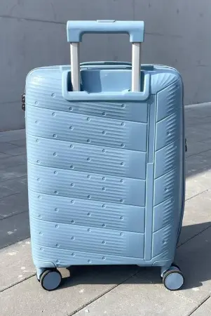 Чемодан Freedom NW голубой S маленький с расширением