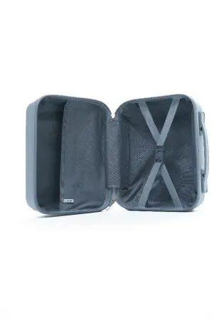 Бьюти-кейс из полипропилена серый