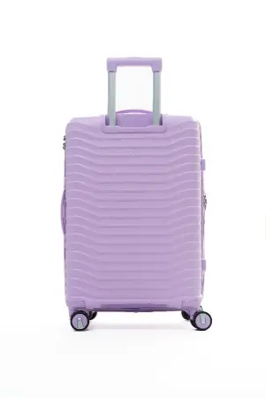 Чемодан MyBag лавандовый М средний с расширением Чемодан MyBag лавандовый М средний с расширением