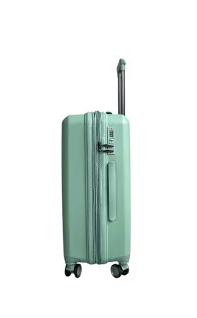 Чемодан Mironpan Classic cалатовый М средний Чемодан Mironpan Classic cалатовый М средний
