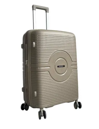 Чемодан MyBag Krug бежевый М средний Чемодан MyBag Krug бежевый М средний