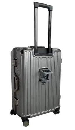 Чемодан Royal 2.0 серый L большой
