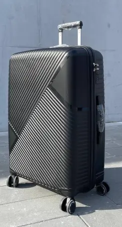 Чемодан Bizon H005 черный М средний без расширения Чемодан Bizon H005 черный М средний без расширения