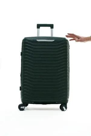 Чемодан MyBag темно-зеленый М средний с расширением Чемодан MyBag темно-зеленый М средний с расширением