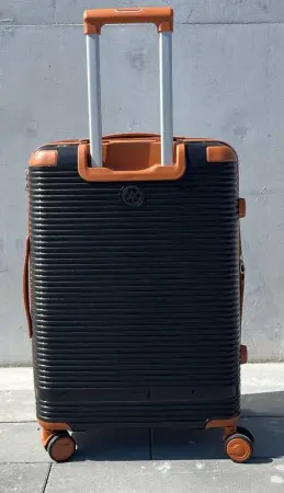 Чемодан MyBag Combo черный S ручная кладь с расширением Чемодан MyBag Combo черный S ручная кладь с расширением