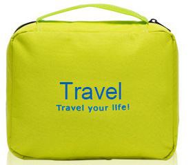 Дорожный органайзер Travel салатовый закрытый