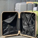 Внутренняя организация открытого чемодана Bizon H01