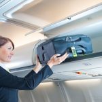 Демонстрация компактности чемодана