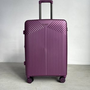 Чемодан Mironpan Line фиолетовый, S (ручная кладь) – Миниатюра 1 Чемодан Mironpan Line фиолетовый, S (ручная кладь) – Миниатюра 1