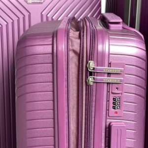 Чемодан Mironpan Line фиолетовый, S (ручная кладь) – Миниатюра 9 Чемодан Mironpan Line фиолетовый, S (ручная кладь) – Миниатюра 9