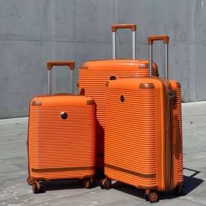 Чемодан MyBag Combo оранжевый М (средний) – Миниатюра 4