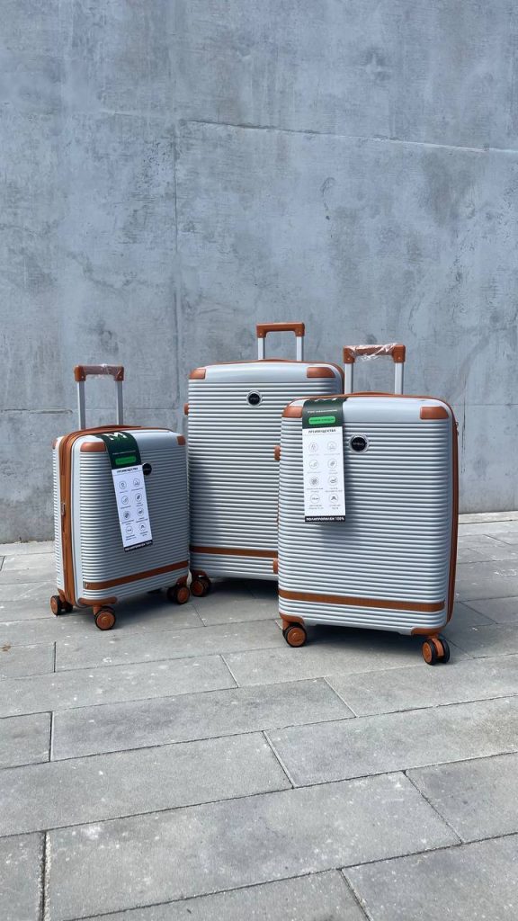 Чемодан MyBag Combo серый, М (средний) – Фото 8