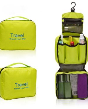 Дорожный органайзер Travel салатовый открытый